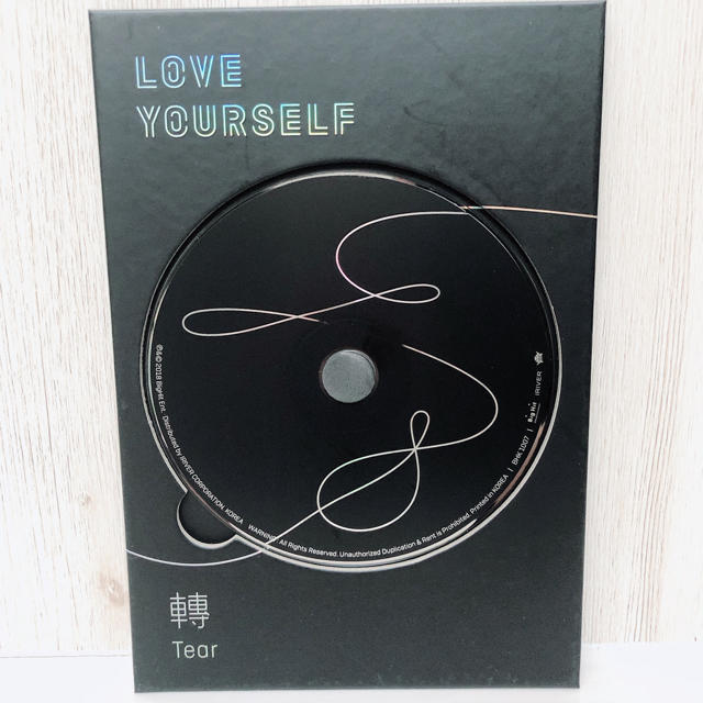 防弾少年団(BTS)(ボウダンショウネンダン)のLOVE YOURSELF 轉 'Tear' 【Y】 エンタメ/ホビーのCD(K-POP/アジア)の商品写真