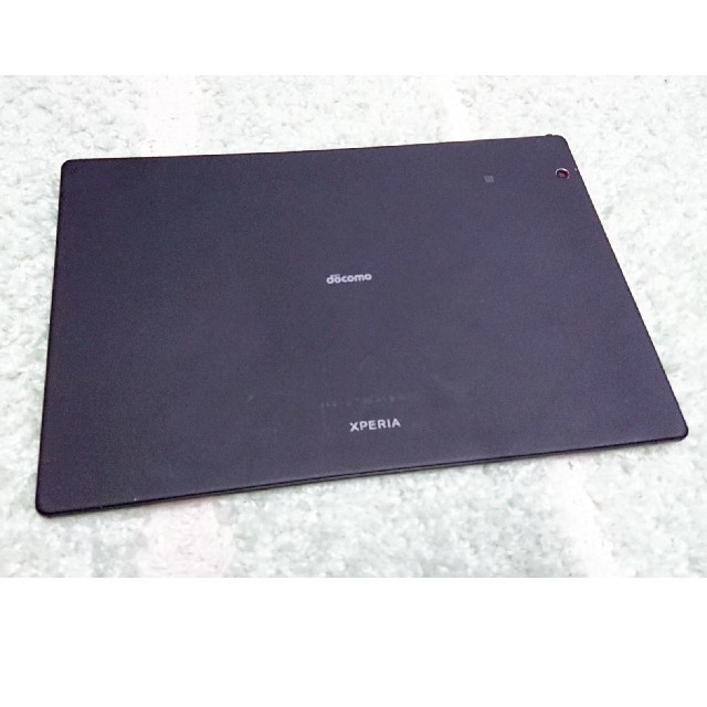 Xperia(エクスペリア)のXPERIA Z4 tablet SO-05G 黒 画面割れ ジャンク スマホ/家電/カメラのPC/タブレット(タブレット)の商品写真