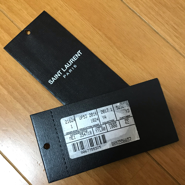 Saint Laurent(サンローラン)の新品同様 サンローラン テディジャケット 42 サイズ メンズのジャケット/アウター(スタジャン)の商品写真