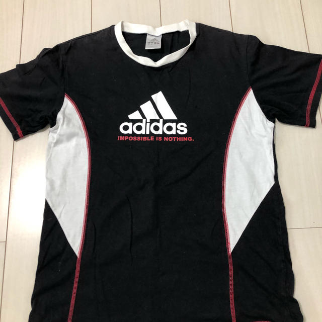 adidas(アディダス)のアディダス  Tシャツ　緑だけ キッズ/ベビー/マタニティのキッズ服男の子用(90cm~)(Tシャツ/カットソー)の商品写真