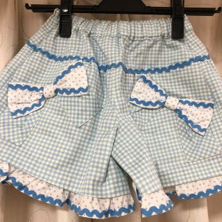 シャーリーテンプル(Shirley Temple)のお値下げしました！新品未使用　シャーリーテンプル リボンキュロット(パンツ/スパッツ)