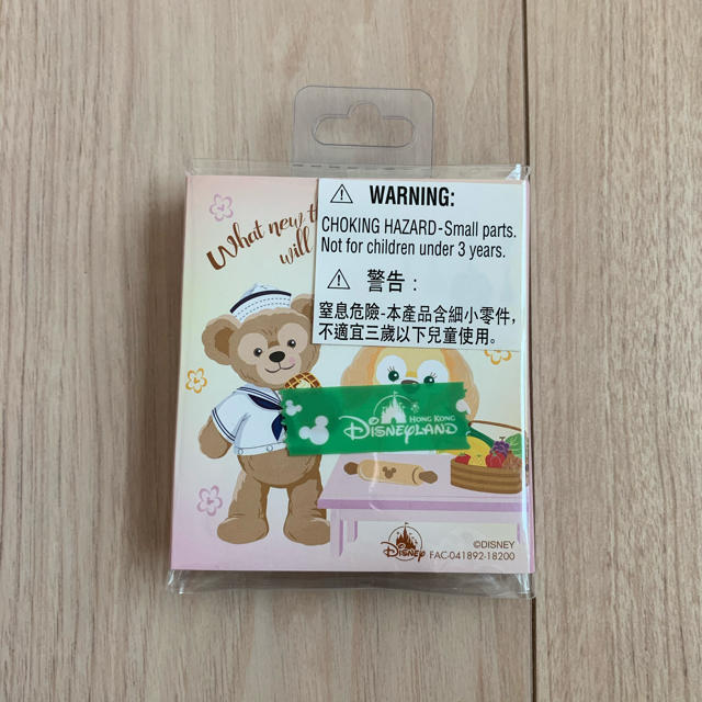 ダッフィー(ダッフィー)の香港ディズニー Disney  ダッフィー  クッキーアン クッキー 付箋 エンタメ/ホビーのおもちゃ/ぬいぐるみ(キャラクターグッズ)の商品写真