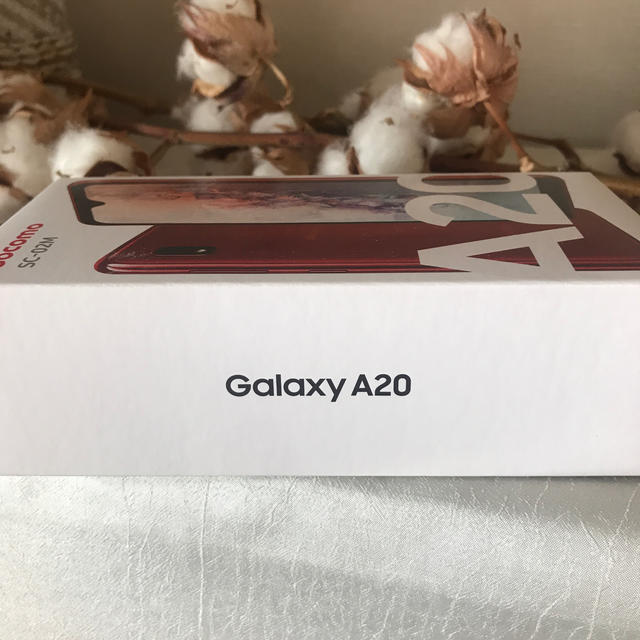 【新品未使用】Galaxy A20 SC-02Mセット(docomo）