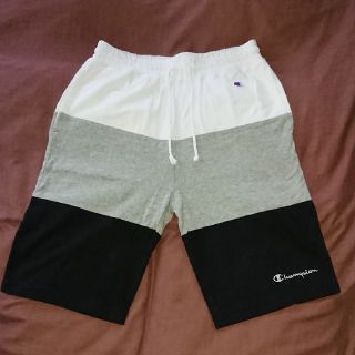 チャンピオン(Champion)のChampion チャンピオン 復刻トリコロールタグスウェット ハーフパンツ(ショートパンツ)