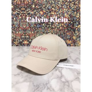 アーペーセー(A.P.C)の☆新品未使用品　Calvin Klein CAP PINKカルバン　クライン☆(キャップ)