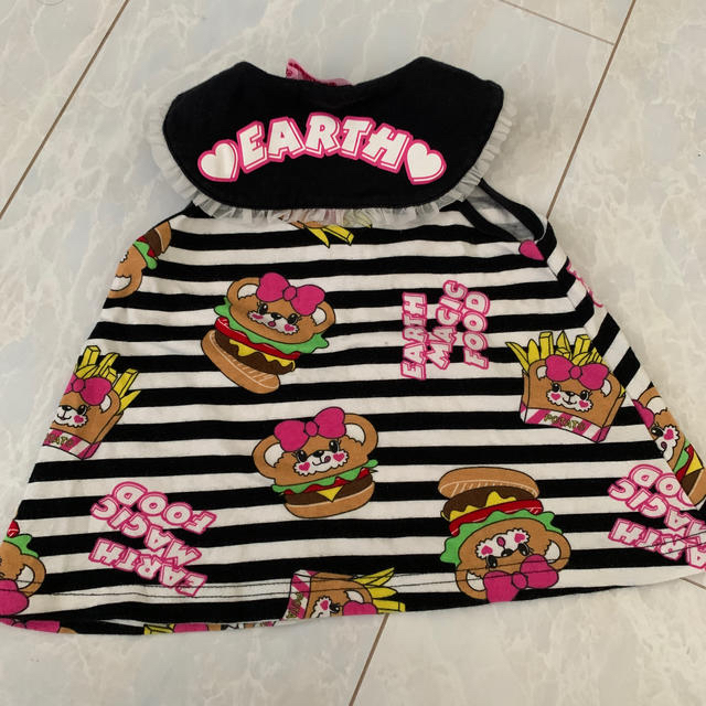 EARTHMAGIC(アースマジック)のアースマジック　90センチ キッズ/ベビー/マタニティのキッズ服女の子用(90cm~)(Tシャツ/カットソー)の商品写真