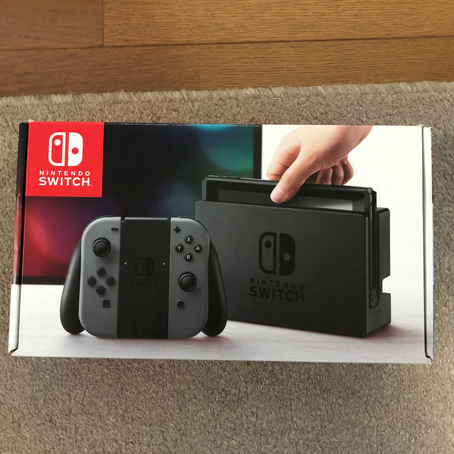 Nintendo Switch JOY-CON グレー 本体  HAC-S-KA