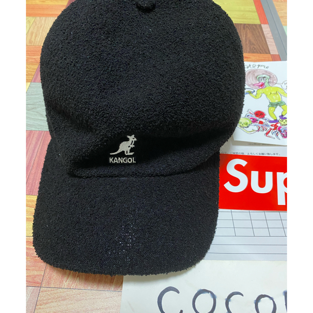 KANGOL(カンゴール)のsupreme kangol cap 黒　XLサイズ メンズの帽子(キャップ)の商品写真