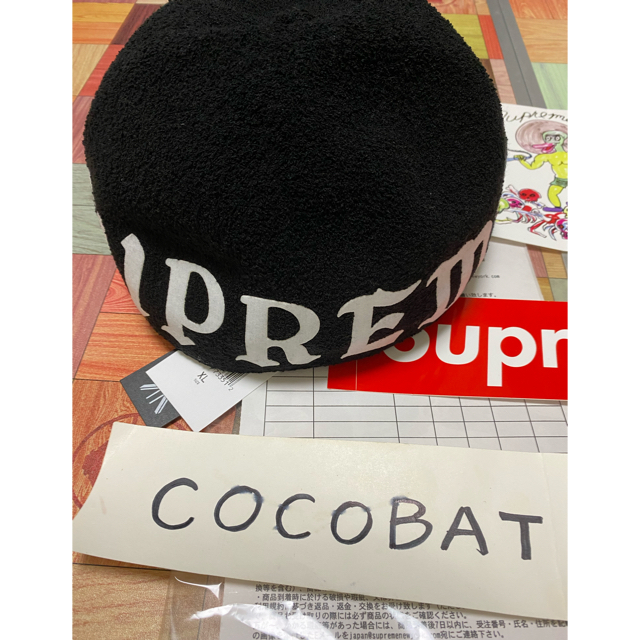 KANGOL(カンゴール)のsupreme kangol cap 黒　XLサイズ メンズの帽子(キャップ)の商品写真