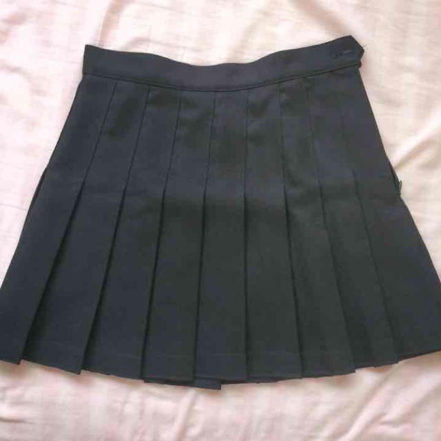 American Apparel(アメリカンアパレル)のアメアパ テニススカート 黒 新品 レディースのスカート(ミニスカート)の商品写真