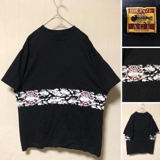 スイサダルテンデンシーズ(SUICIDAL TENDENCIES)のUSA製 90s BRONZE AGE ブロンズエイジ Tシャツ 黒M(Tシャツ/カットソー(半袖/袖なし))