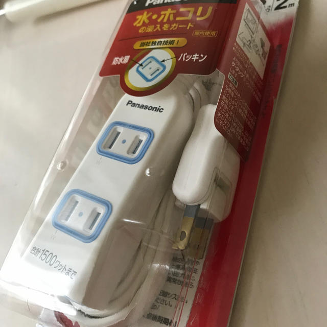 タコ足コンセント スマホ/家電/カメラの生活家電(変圧器/アダプター)の商品写真