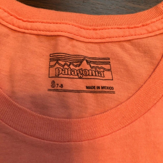 patagonia(パタゴニア)のpatagonia kids Tシャツ キッズ/ベビー/マタニティのキッズ服女の子用(90cm~)(Tシャツ/カットソー)の商品写真