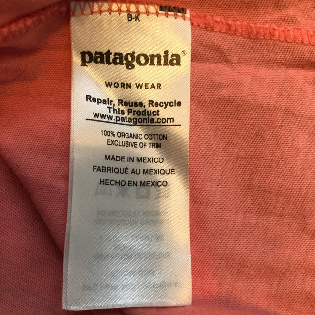 patagonia(パタゴニア)のpatagonia kids Tシャツ キッズ/ベビー/マタニティのキッズ服女の子用(90cm~)(Tシャツ/カットソー)の商品写真