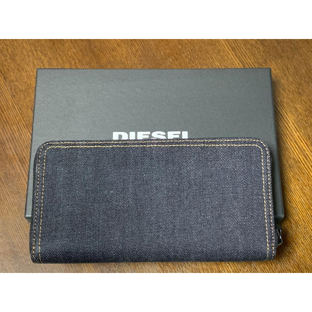 DIESEL(ディーゼル)の新品 国内完売 ディーゼル 長財布 デニム 定価19,580円 メンズのファッション小物(長財布)の商品写真