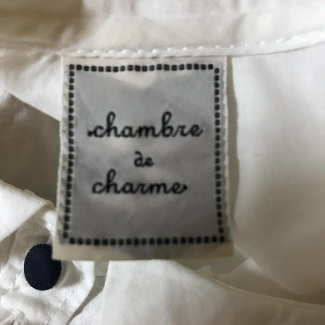 chambre de charme(シャンブルドゥシャーム)の丸襟ブラウス レディースのトップス(シャツ/ブラウス(長袖/七分))の商品写真