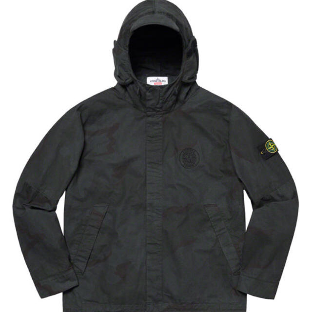 supreme stone island camo jacket