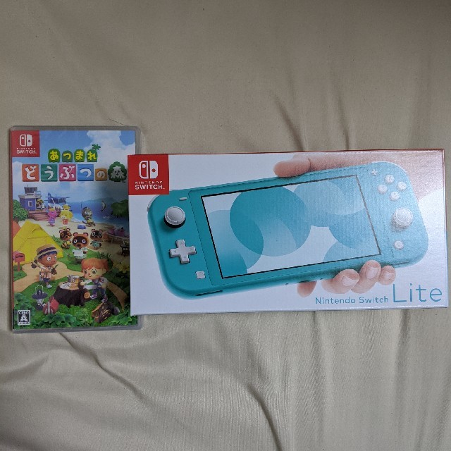 NintendoSwitchLite+あつまれどうぶつの森ソフト