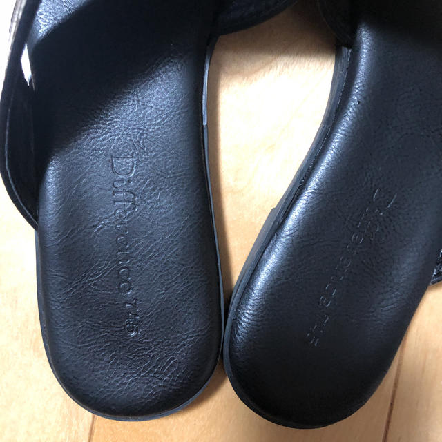 サンダル　黒 レディースの靴/シューズ(サンダル)の商品写真