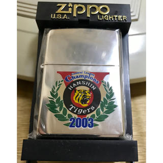 ZIPPO - 2003年 阪神タイガース 優勝記念 ZIPPO ジッポ 新品未使用品の ...