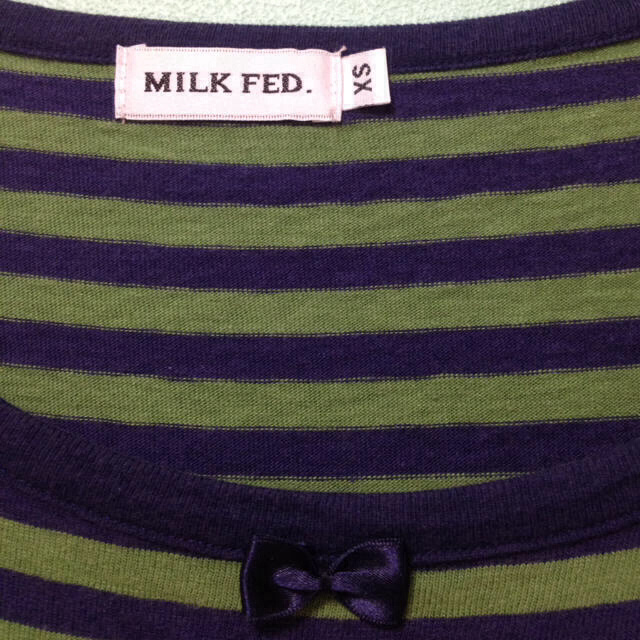 MILKFED.(ミルクフェド)のmilkfed ボーダーワンピ レディースのワンピース(ミニワンピース)の商品写真