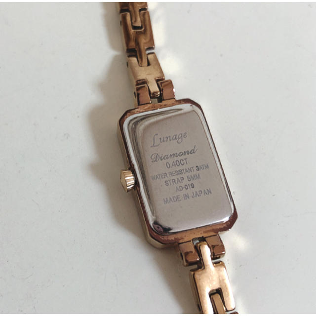 旭ダイヤモンド Lunage ルナージュ 0.4ct ダイヤモンド 腕時計-eastgate.mk