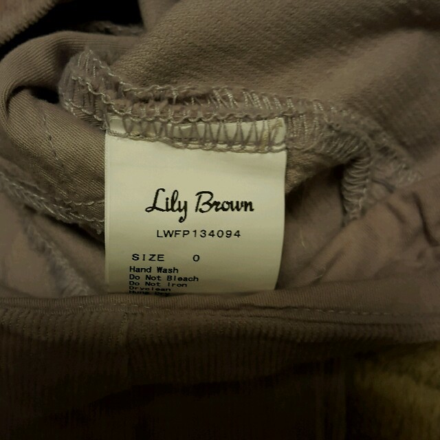 Lily Brown(リリーブラウン)のLily Brown ハイウエストパンツ レディースのパンツ(カジュアルパンツ)の商品写真