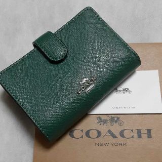 コーチ(COACH)の【新品】コーチ COACH 二つ折り財布  F11484(財布)