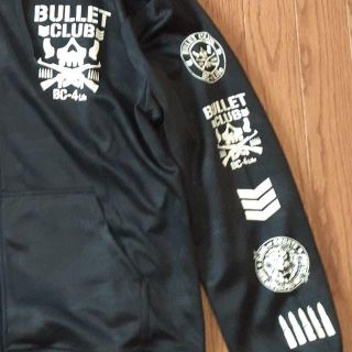 シマムラ(しまむら)の4Lサイズ 新日本プロレス BULLET CLUBパーカー(格闘技/プロレス)