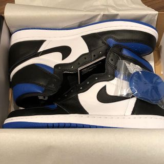 ナイキ(NIKE)のエアージョーダン　AIR JORDAN 1 ROYAL TOE (スニーカー)