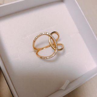 ジュエリーツツミ(JEWELRY TSUTSUMI)の超美品　K18 ダイヤリング　イエローゴールド(リング(指輪))