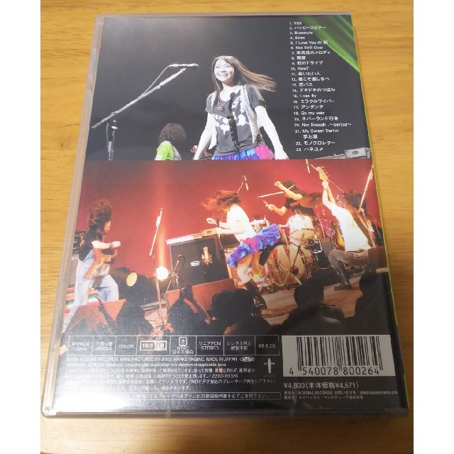 みわこここ様専用矢井田瞳Hit COLOROCK LIVE 2008 エンタメ/ホビーのDVD/ブルーレイ(ミュージック)の商品写真