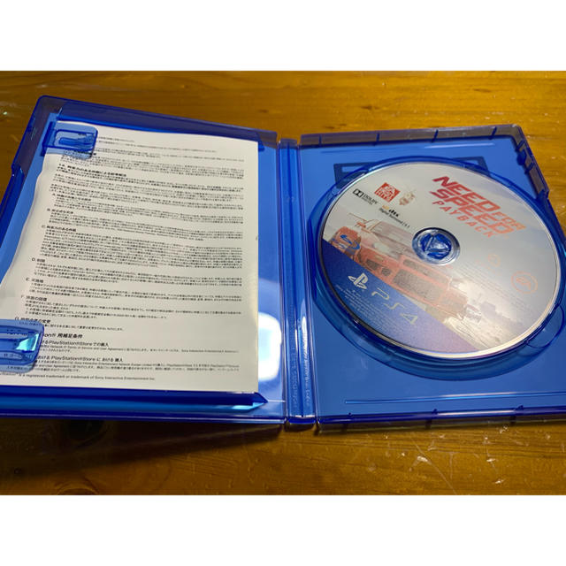 PlayStation4(プレイステーション4)のニード・フォー・スピード ペイバック） PS4 エンタメ/ホビーのゲームソフト/ゲーム機本体(家庭用ゲームソフト)の商品写真