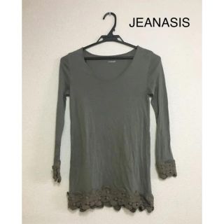 ジーナシス(JEANASIS)のJEANASIS 長袖　カットソー(カットソー(長袖/七分))