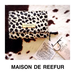 メゾンドリーファー(Maison de Reefur)の値下げ♡新品♡梨花♡ハラコ♡REEFUR(財布)