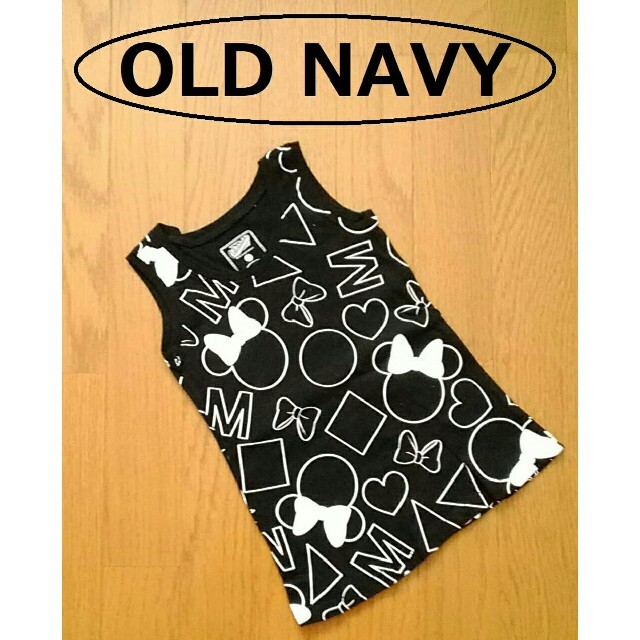Old Navy(オールドネイビー)のOLD NAVY キッズ タンクトップ 110 キッズ/ベビー/マタニティのキッズ服女の子用(90cm~)(Tシャツ/カットソー)の商品写真