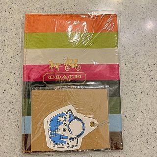 コーチ(COACH)のコーチブックカバー  新品未使用(ブックカバー)