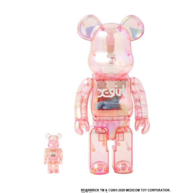 2022春大特価セール! MEDICOM 400% ベアブリック X-girl 送料無料