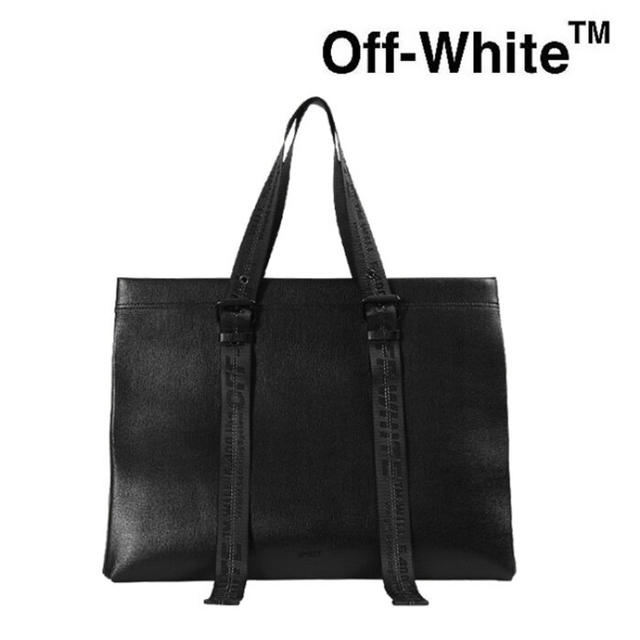 OFF-WHITE Leather Tote Bag レザー トートバッグ | sociedadsostenible.co