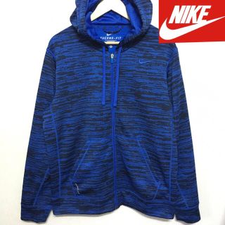 ナイキ(NIKE)のナイキ Nike カモフルジップフードパーカー 迷彩 XL スウェット(パーカー)