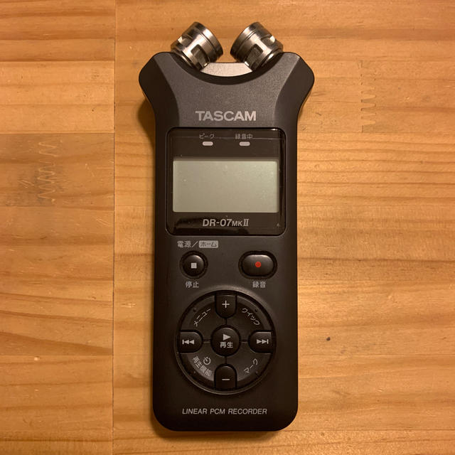 tascam dr-07 mk2 レコーダー