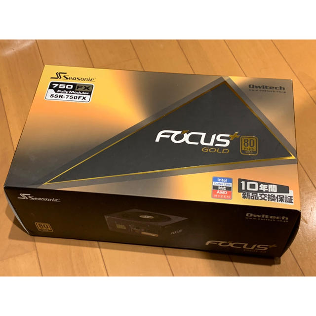 オウルテック Seasonic Focus Plus SSR-750FX 電源 PCパーツ