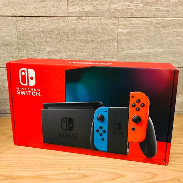 新品 Nintendo Switch ネオン 新型 明日朝発送