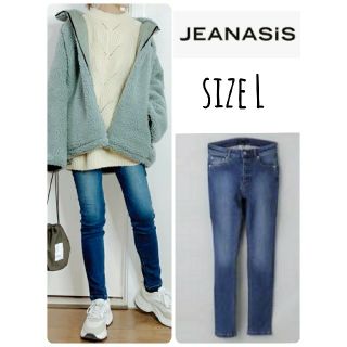 ジーナシス(JEANASIS)のJEANASIS silky denim skinny Ｌ(デニム/ジーンズ)