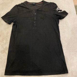 グッチ(Gucci)のGUCCI ヘンリーネックTシャツ(Tシャツ/カットソー(半袖/袖なし))