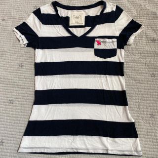 アバクロンビーアンドフィッチ(Abercrombie&Fitch)のアバクロ　ボーダーＴシャツ(Tシャツ(半袖/袖なし))