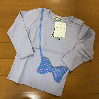 シューラルー(SHOO・LA・RUE)のタグ付き未使用　シューラルー　女の子　長袖　90(Tシャツ/カットソー)
