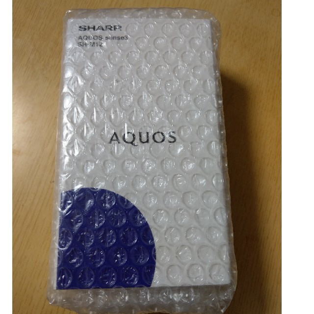 【新品・未開封・即納】SHARP AQUOS sense3 SH-M12