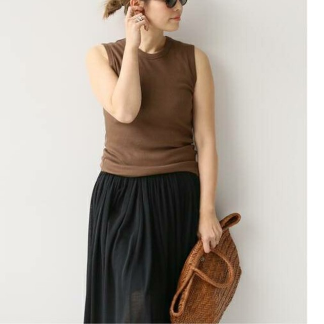 DEUXIEME CLASSE(ドゥーズィエムクラス)のDeuxieme Classe◇sleeveless プルオーバー レディースのトップス(カットソー(半袖/袖なし))の商品写真