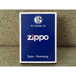 ジッポー(ZIPPO)のFC Schalke 04 ZIPPO シャルケ ライター 新品 サッカー(記念品/関連グッズ)